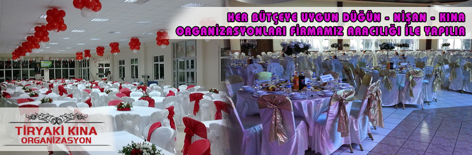 Kına Düğün Salonu Organizasyonu