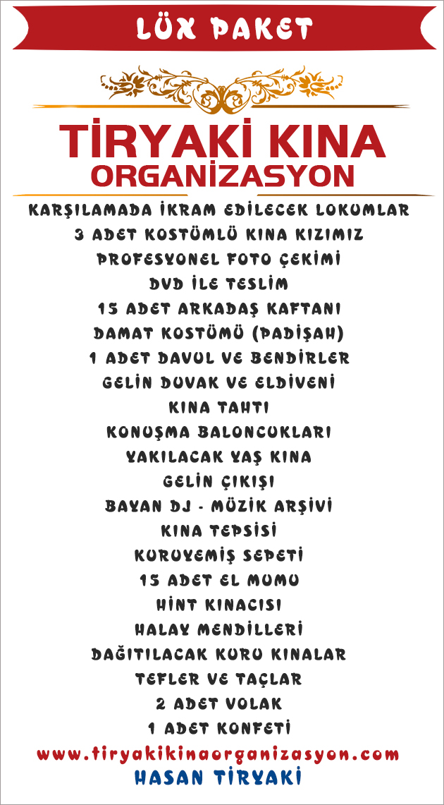 Kına Paketleri